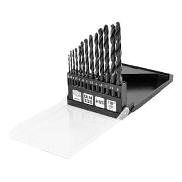 HSS svrdla za metal, 2 - 8 mm, set od 13 komada