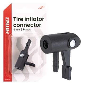 AMIO Plastični adapter za kompresor 6 mm -04501
