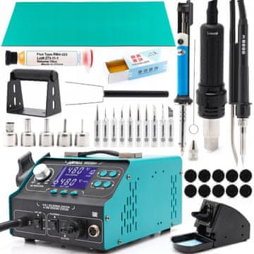 Yihua 992DA 3-u-1 stanica za lemljenje + vrh +