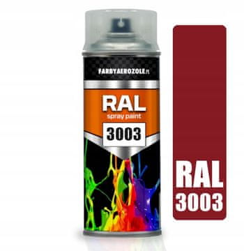 Akrilni lak u spreju RAL 3003 rubin crvena