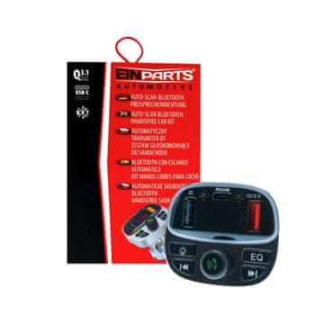 FM odašiljač - QC 3.0, PD 25W, TF utor EPBTT03