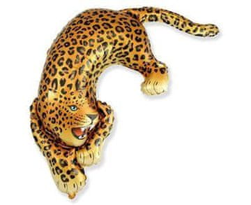 Flexmetal Folija balon s motivom divljeg leoparda 60 cm