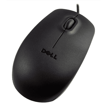 DELL | Miš | Optički | MS116 | Žični | Crni
