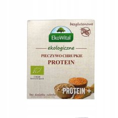 hrskavi kruh bez glutena s proteinima 100 g