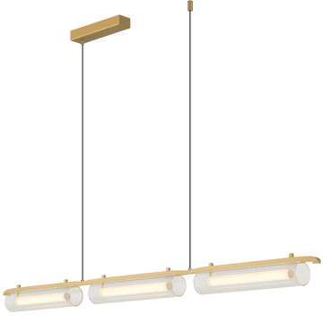 Selena - Stolna viseća lampa 126 cm zlatna