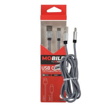 USB-A na USB-C kabel 1,2 m 3A QC 3.0 EPMOB03