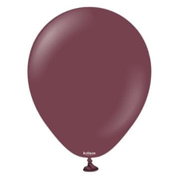 Bordo lateks baloni, bordo 45cm, 25 kom.