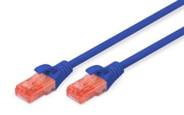Digitus UTP patchcord kat. 6 3m PVC plavi