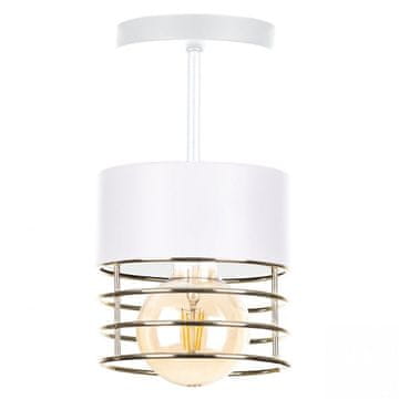 GH Stropna lampa 1xE27 KRALJEVSKO BIJELA/ZLATNA