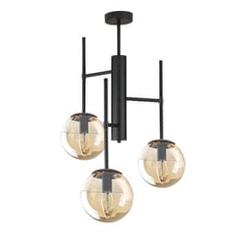 GH Stropna lampa 3xE14 APOLLO AMBER