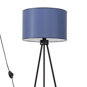 Sollux NEVIA podna lampa tamnoplave boje