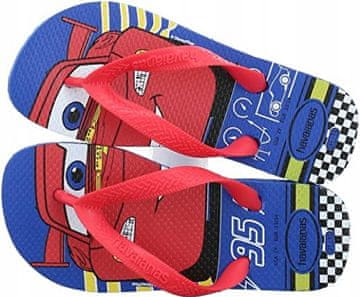 R8459 Havaianas japanke s motivom automobila, dječje, 29/30