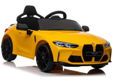 Automobil na baterije BMW M4 žuti