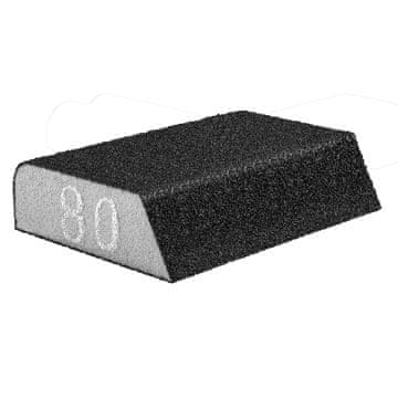 Abrazivna spužva 98 x 25 x 68 mm, K80, kosa