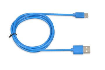 iBOX IKUMTCB USB kabel tipa C, 1 m, 3A plavi