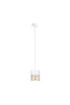GH Viseća lampa 1xE27 KRALJEVSKO BIJELA/ZLATNA