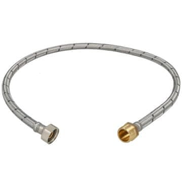 Fleksibilni priključak 1/2" navojno-vijčani za baterije i armature 80 cm