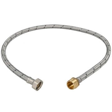Savijeno crijevo za spoj 1/2” s maticom i navojem za slavine i armature 90 cm