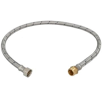 Fleksibilni priključak 3/8" s navrtkom i vijkom za baterije armature, 80 cm