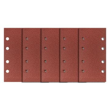 Brusni papir s čičkom 93 x 185 mm, P240, 5 kom., s 8 rupa