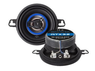 Autotek ATX32 - dvosmjerni zvučnici, promjer 87 mm, RMS snaga 45 W