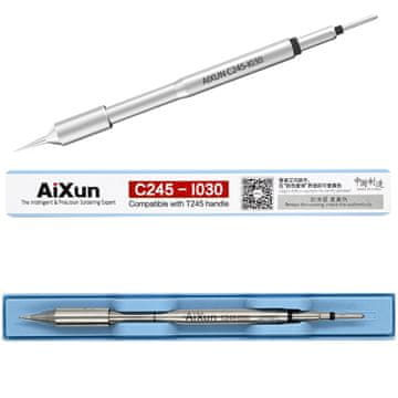Aixun C245-I030 precizni vrh za lemljenje, ravni tip I, 0,3 mm