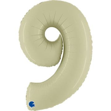 Grabo Folija balon broj 9, satensko maslinaste boje, 102 cm,
