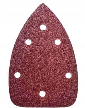 Delta brusni papir 150gr, 140x140x80mm, čičak, set od 5