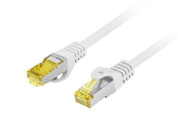 Lanberg Patchcord Lanberg S/FTP kat.6a 10m lsZH cu fluke passed siva