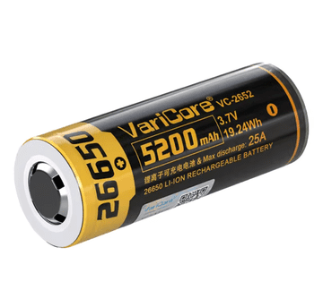 Akumulator baterija ćelija VariCore VC-2652 26650 Li-ion 3,7V 5200mAh