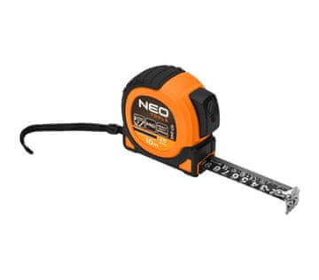 NEO Super crna čelična mjerna traka, magnet, 10M*25MM - T N67-245
