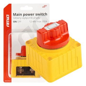 AMIO Prekidač za isključivanje akumulatora 12V - 48V max 300A -03839