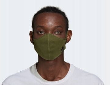 Adidas pakiranje od 3 maske za višekratnu upotrebu s logotipom XS/S WŁF