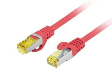 Lanberg Patchcord FTP cat.6A 0.5m LSZH CU fluke prošao crveni