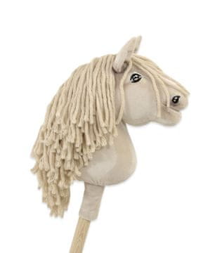 BB Hobby Horse Premium Mali štapni konj, krem Cremello A5