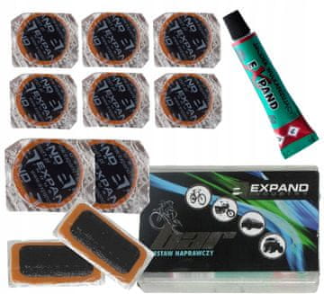 Expand Komplet za popravke za bicikl/motor/automobil BAR 12