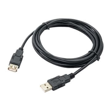 Akyga Kabel 2x USB A 2.0 AK-USB-19 muško-ženski produžni kabel 3 m