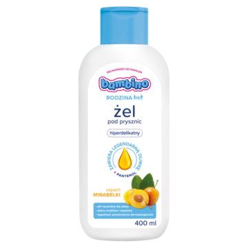 BAMBINO Family hiper-nježni gel za tuširanje Mirabelle 400 ml