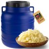BEC10 plastična bačva ZA kiseljenje krastavaca i kupusa 10L s ručkom