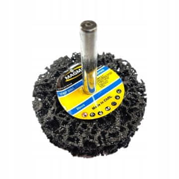 Disk za uklanjanje hrđe za bušilicu, crna dlaka, 50x13 mm