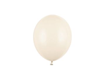 PartyDeco Snažni lateks baloni, pastelno svijetlo nude boje, 12 cm, 100 kom.
