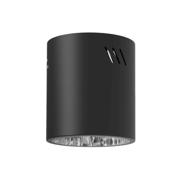 Stropna reflektor crni okrugli Ø11cm 1xE27 60W George Milagro