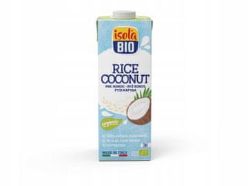 ISOLA BIO Bezglutenski napitak od riže s kokosom, organski, 1000 ml