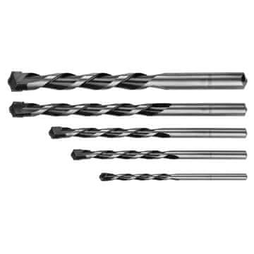 Svrdla za beton 4-10 mm, set od 5, leptir vrh