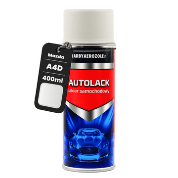 Mazda A4D (arktički bijela) boja u spreju za automobile 400ml