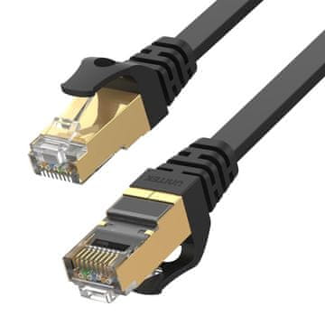 Unitek Patchcord unitek c1897bk-1m ravni ethernet cat.7, 1 m