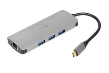 iBOX Stacionarna stanica s hubom USB iBOX IUH3RJ4K RJ45 HDMI SD PD100W