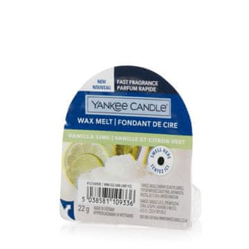 Yankee Candle Yankee svijeća s mirisom vanilije i limete - novi mirisni vosak