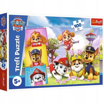 Trefl 16520 "100 - Neustrašive djevojke" / Viacom PAW Patrol