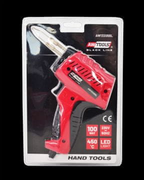 AWTOOLS LUTOWNICA TRANSFORMATOROWA 100W/ UCHWYT TPR BLACK LINE